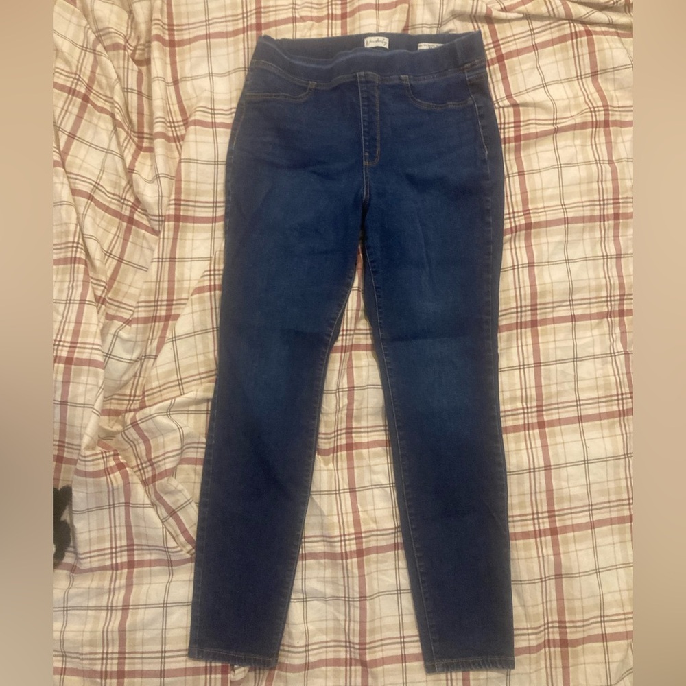 Wonderly skinny pull on pant